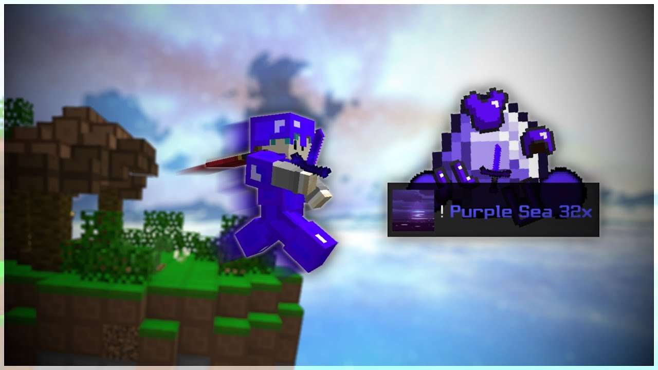 Purple Sea  32x by CrystalGamesYT & Crystal GamesYT(Me as Recolor) & Denqy on PvPRP